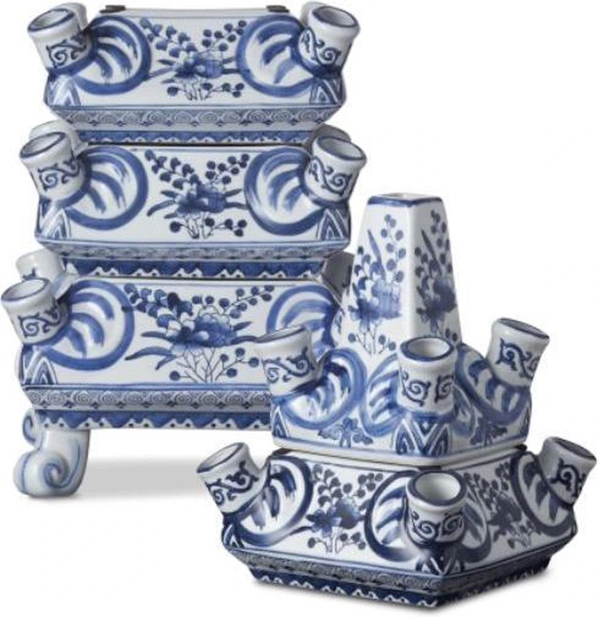 Tulpenvaas Rijksmuseum - 58 Cm - &Klevering - Delfts Blauw 2 Tulpenvaas Rijksmuseum - 58 Cm - &Klevering - Delfts Blauw - Afbeelding 2