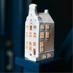 Waxinelichthouder Huisjes - Set Van 3 - &klevering - Hollandse Cadeautjes - Housewarming Cadeau - Sfeerlichtjes - Moederdag Cadeau Voor Mama - Moederdag Cadeau -klevering Winkel 1200x1200 5