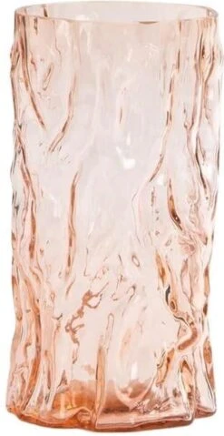 &Klevering - Vaas Boomstam Roze - Vazen