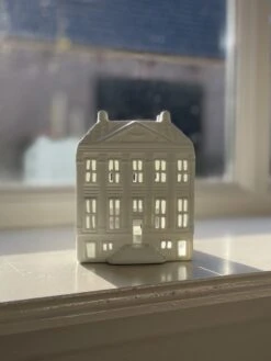 Waxinelichthouder - Set Van 4 - Grachtenpand - Theelichthouder - Nieuwe Woning - House Warming Cadeau - Hollandse Cadeautjes - Kersthuisjes -klevering Winkel 901x1200 1