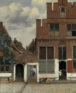 Waxinelichthouder - Vermeer - 14 Cm - Het Straatje Van Vermeer - Johannes Vermeerstraat - Hollandse Cadeautjes - Moederdag Cadeau Voor Mama - Moederdag Cadeau -klevering Winkel 978x1200
