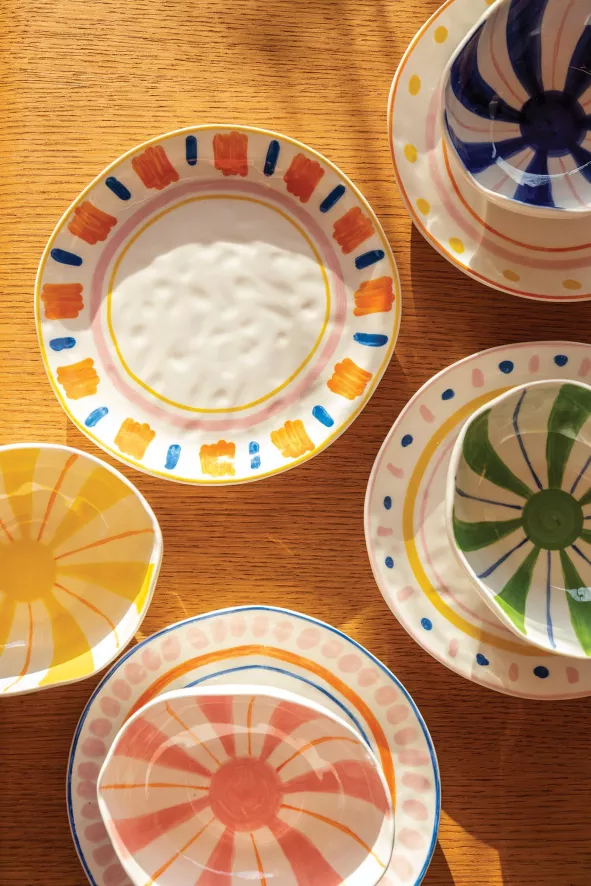 & Klevering &klevering Ray Kom 13x16,5 Set Van 2 Roze 5 & Klevering &klevering Ray Kom 13x16,5 Set Van 2 Roze - Afbeelding 5