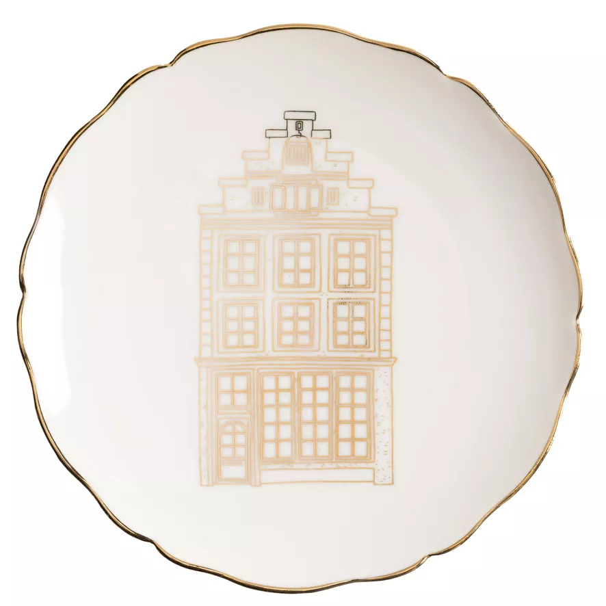 & Klevering &klevering Canal House Gebaksbordje Ø13 Set Van 4 6 & Klevering &klevering Canal House Gebaksbordje Ø13 Set Van 4 - Afbeelding 6