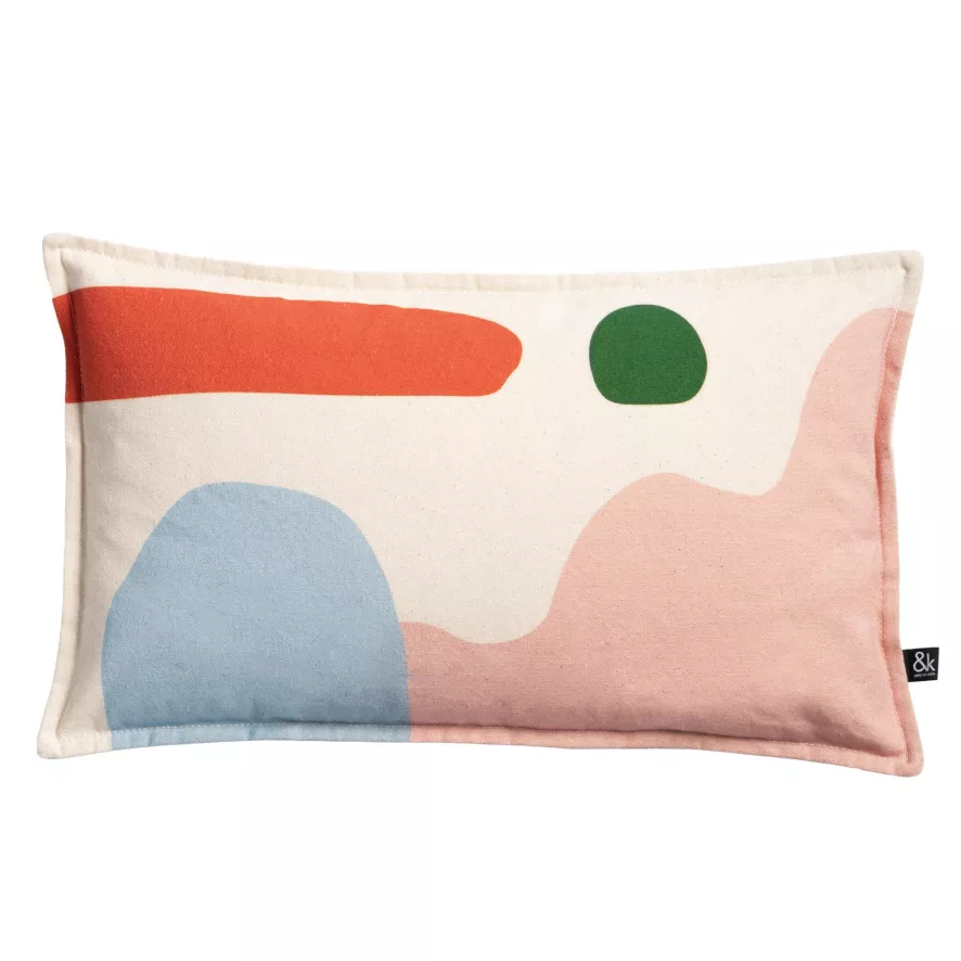 & Klevering &klevering Collage Kussen 30x50 1 & Klevering &klevering Collage Kussen 30x50