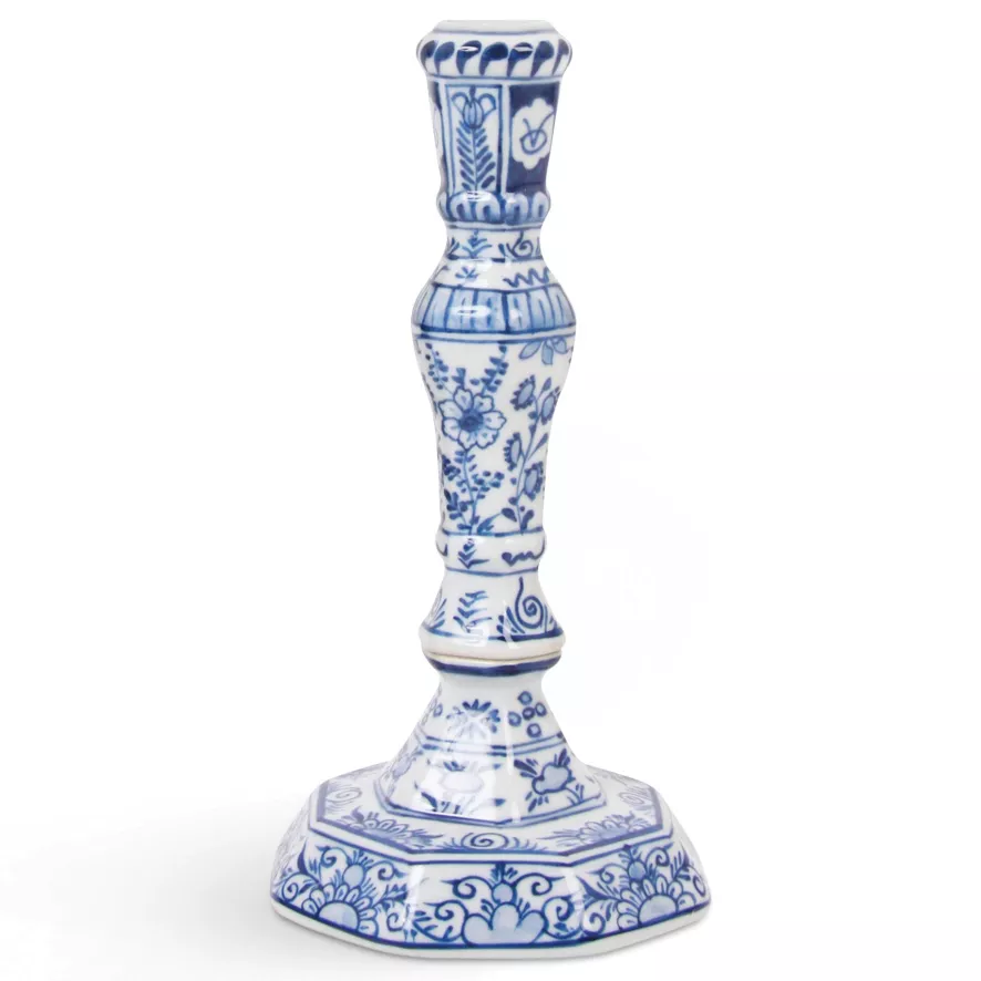 & Klevering &klevering Delftware Kandelaar 2 & Klevering &klevering Delftware Kandelaar - Afbeelding 2