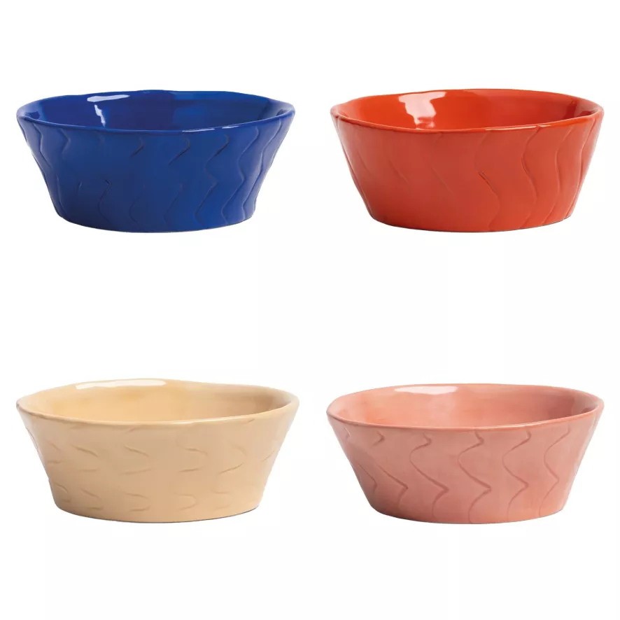 & Klevering &klevering Etch Kom Ø13,5 Set Van 4 1 & Klevering &klevering Etch Kom Ø13,5 Set Van 4