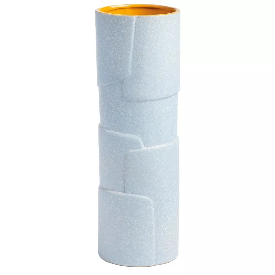 & Klevering &klevering Flake Vaas Large Blauw 3 & Klevering &klevering Flake Vaas Large Blauw - Afbeelding 3