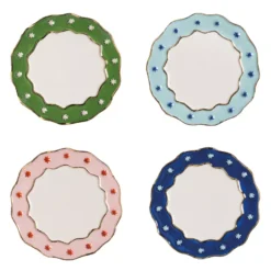 & Klevering &klevering Garland Onderzetters Set Van 4