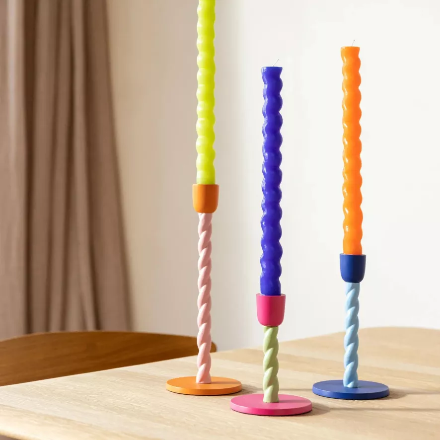 & Klevering &klevering Helix Kandelaar Small 4 & Klevering &klevering Helix Kandelaar Small - Afbeelding 4