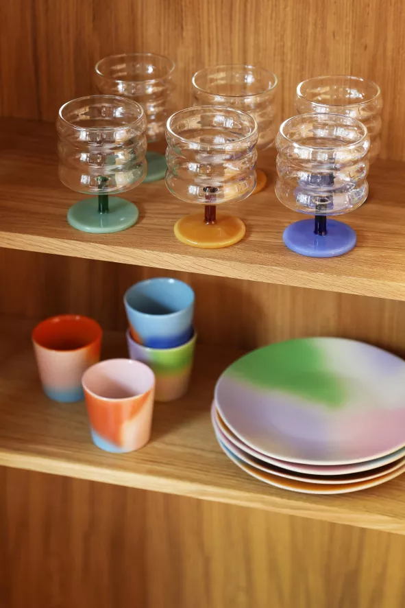 & Klevering &klevering Hue Ontbijtbord Ø17,5 Set Van 4 6 & Klevering &klevering Hue Ontbijtbord Ø17,5 Set Van 4 - Afbeelding 6