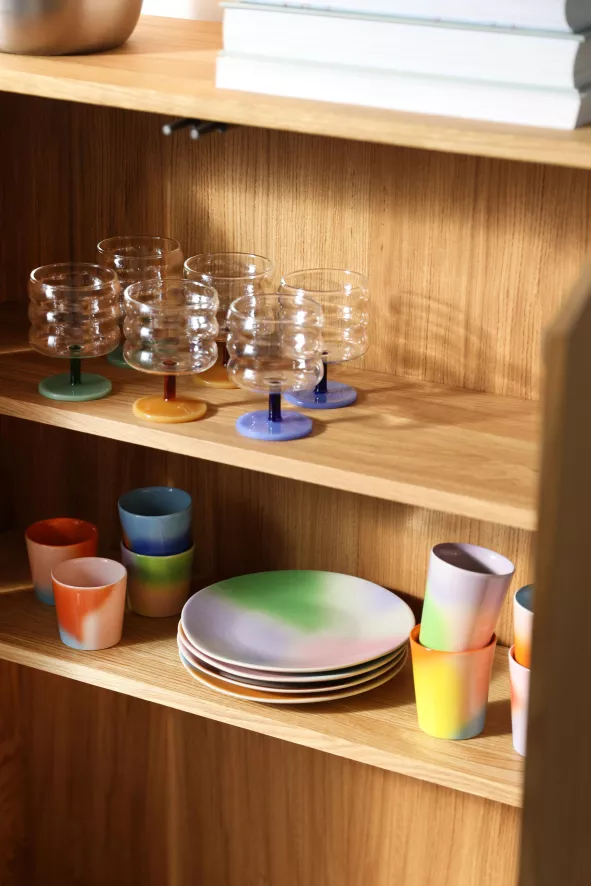 & Klevering &klevering Hue Ontbijtbord Ø17,5 Set Van 4 2 & Klevering &klevering Hue Ontbijtbord Ø17,5 Set Van 4 - Afbeelding 2