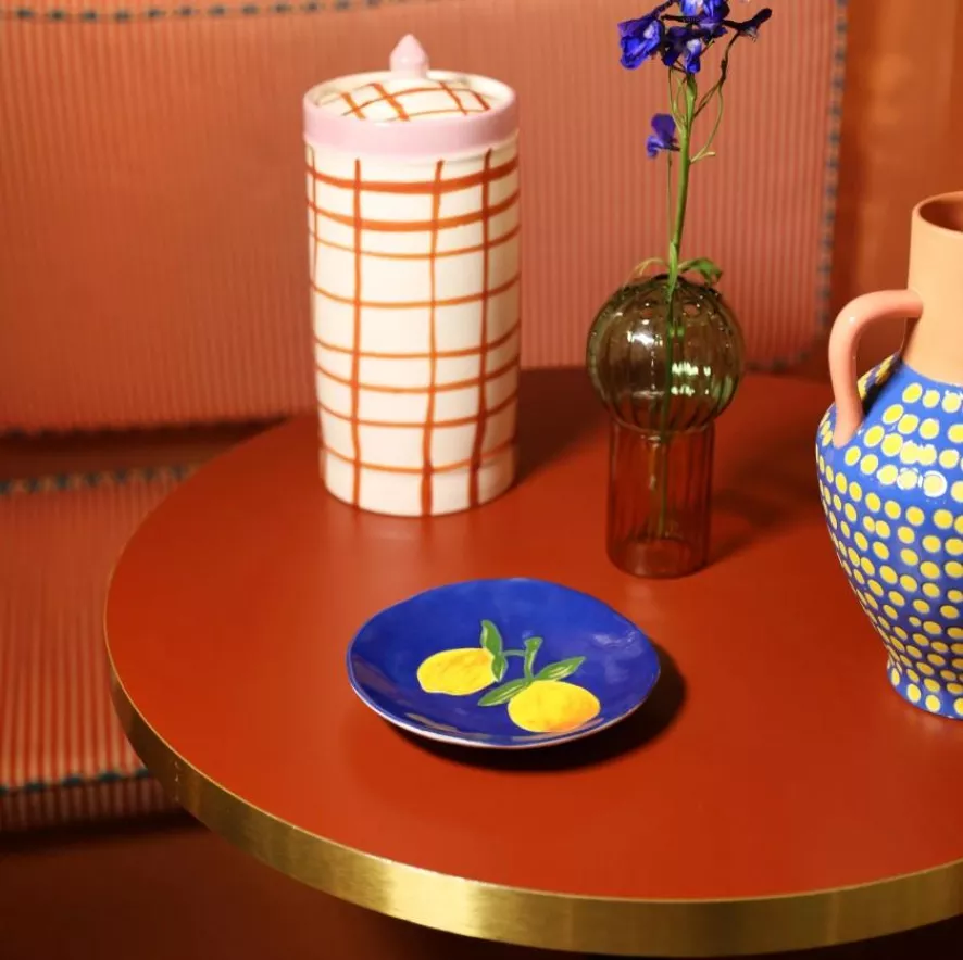 & Klevering &klevering Lemon Gebaksbordje Ø16 Set Van 4 3 & Klevering &klevering Lemon Gebaksbordje Ø16 Set Van 4 - Afbeelding 3