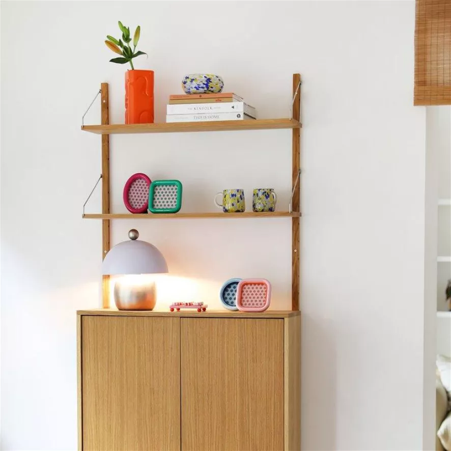 & Klevering &klevering Puffy Vaas Medium Oranje 3 & Klevering &klevering Puffy Vaas Medium Oranje - Afbeelding 3