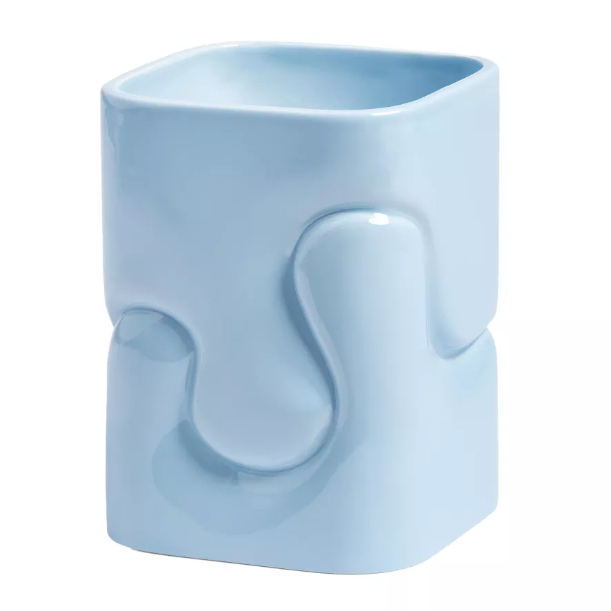 & Klevering &klevering Puffy Vaas Small Lichtblauw 2 & Klevering &klevering Puffy Vaas Small Lichtblauw - Afbeelding 2