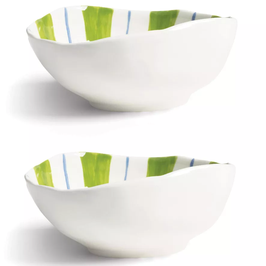 & Klevering &klevering Ray Kom 13x16,5 Set Van 2 Roze 2 & Klevering &klevering Ray Kom 13x16,5 Set Van 2 Roze - Afbeelding 2