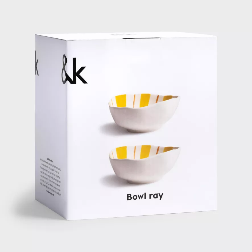 & Klevering &klevering Ray Kom 13x16,5 Set Van 2 Roze 10 & Klevering &klevering Ray Kom 13x16,5 Set Van 2 Roze - Afbeelding 10