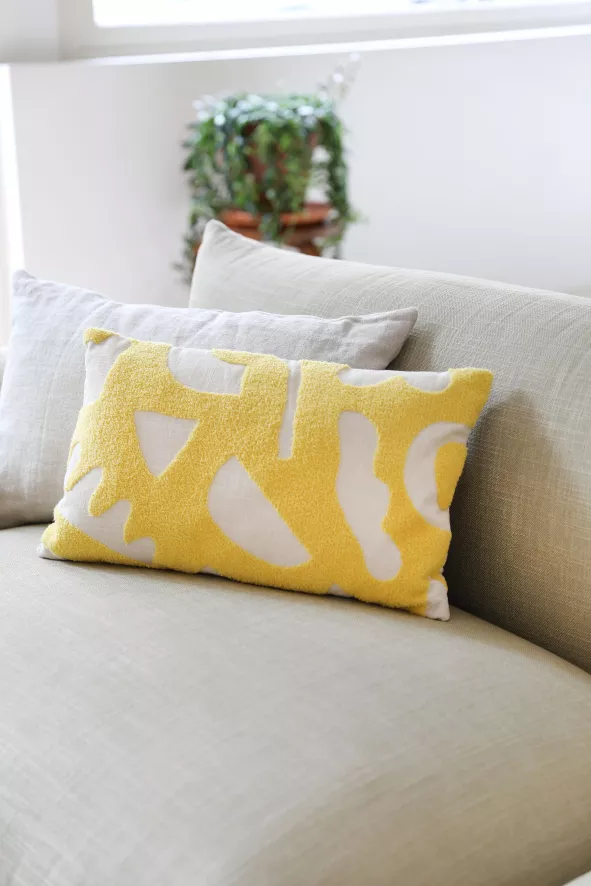 & Klevering &klevering Sketch Kussen 30x50 Blauw 9 & Klevering &klevering Sketch Kussen 30x50 Blauw - Afbeelding 9