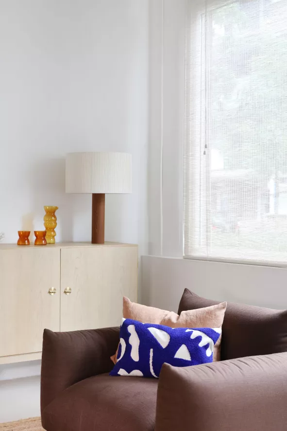 & Klevering &klevering Sketch Kussen 30x50 Blauw 10 & Klevering &klevering Sketch Kussen 30x50 Blauw - Afbeelding 10