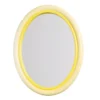 & Klevering &klevering Sleek Spiegel Ovaal Geel