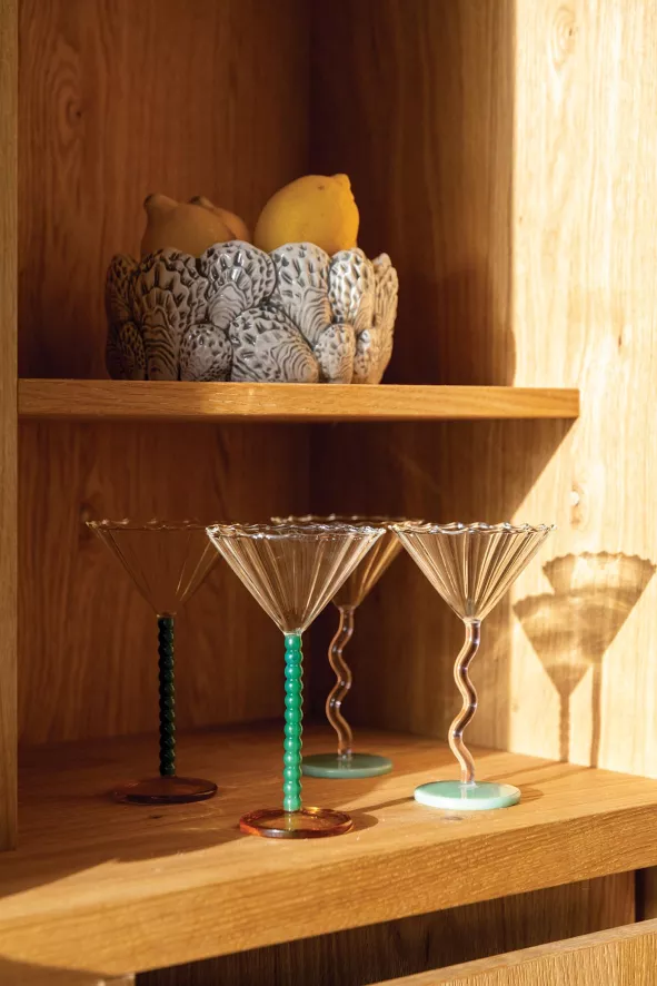 & Klevering &klevering Perle Coupe Champagneglazen Set Van 2 4 & Klevering &klevering Perle Coupe Champagneglazen Set Van 2 - Afbeelding 4