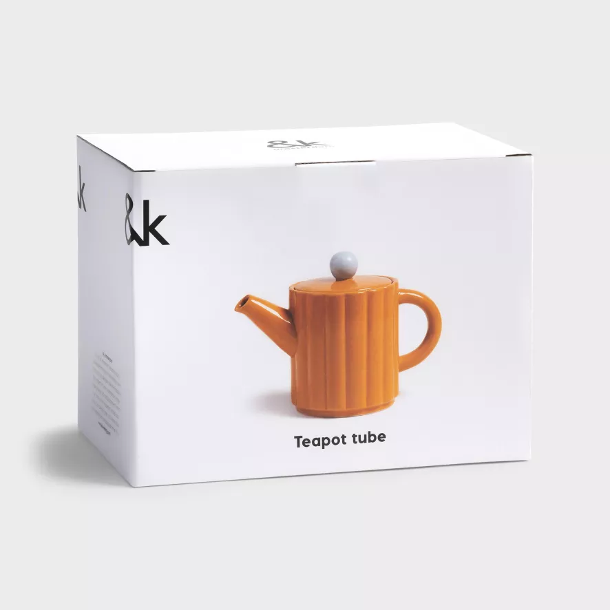 & Klevering &klevering Tube Theepot 0,9L Groen 6 & Klevering &klevering Tube Theepot 0,9L Groen - Afbeelding 6