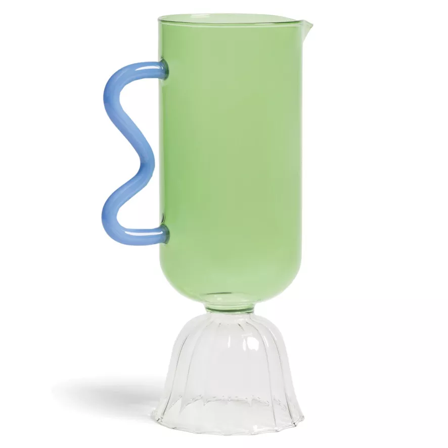 & Klevering &klevering Tulip Karaf 0,7L Blauw 2 & Klevering &klevering Tulip Karaf 0,7L Blauw - Afbeelding 2