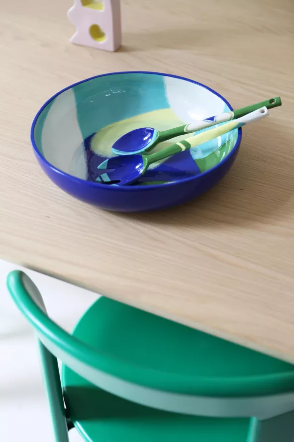 & Klevering &klevering Wasco Serveerbestek Blauw 3 & Klevering &klevering Wasco Serveerbestek Blauw - Afbeelding 3