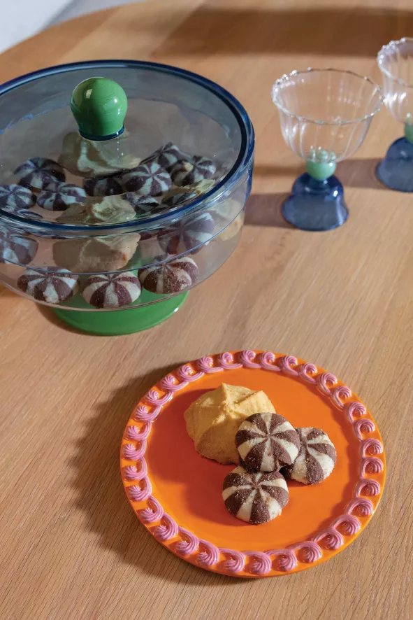 & Klevering &klevering Whip Ontbijtbord Ø17 Set Van 4 5 & Klevering &klevering Whip Ontbijtbord Ø17 Set Van 4 - Afbeelding 5